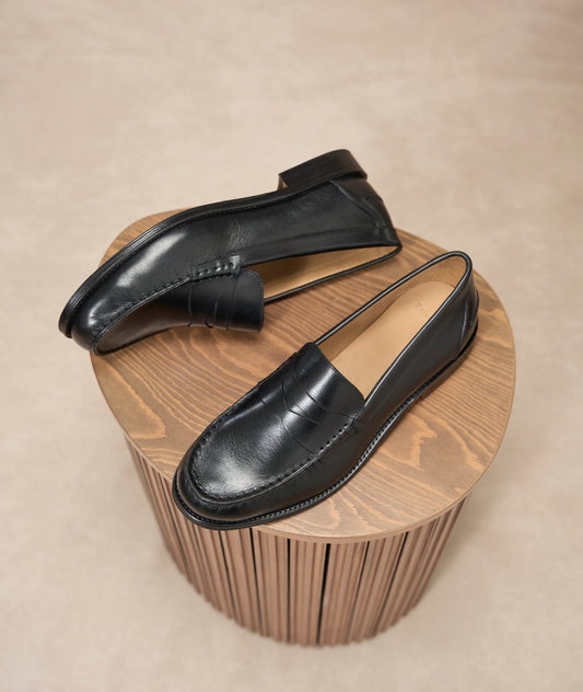 Mocassins Classiques en Cuir Souple