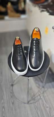 Sneakers Habillées en Cuir – Confort Premium & Style Moderne pour Homme