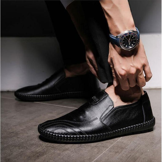 Mocassins Confort en Cuir Souple