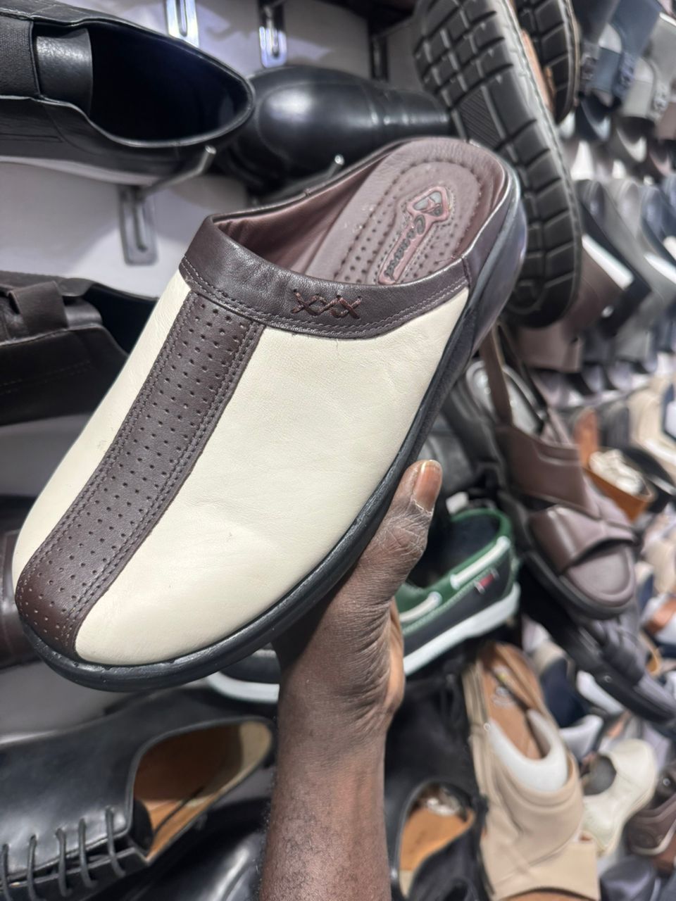 Chaussures homme en cuir confortable