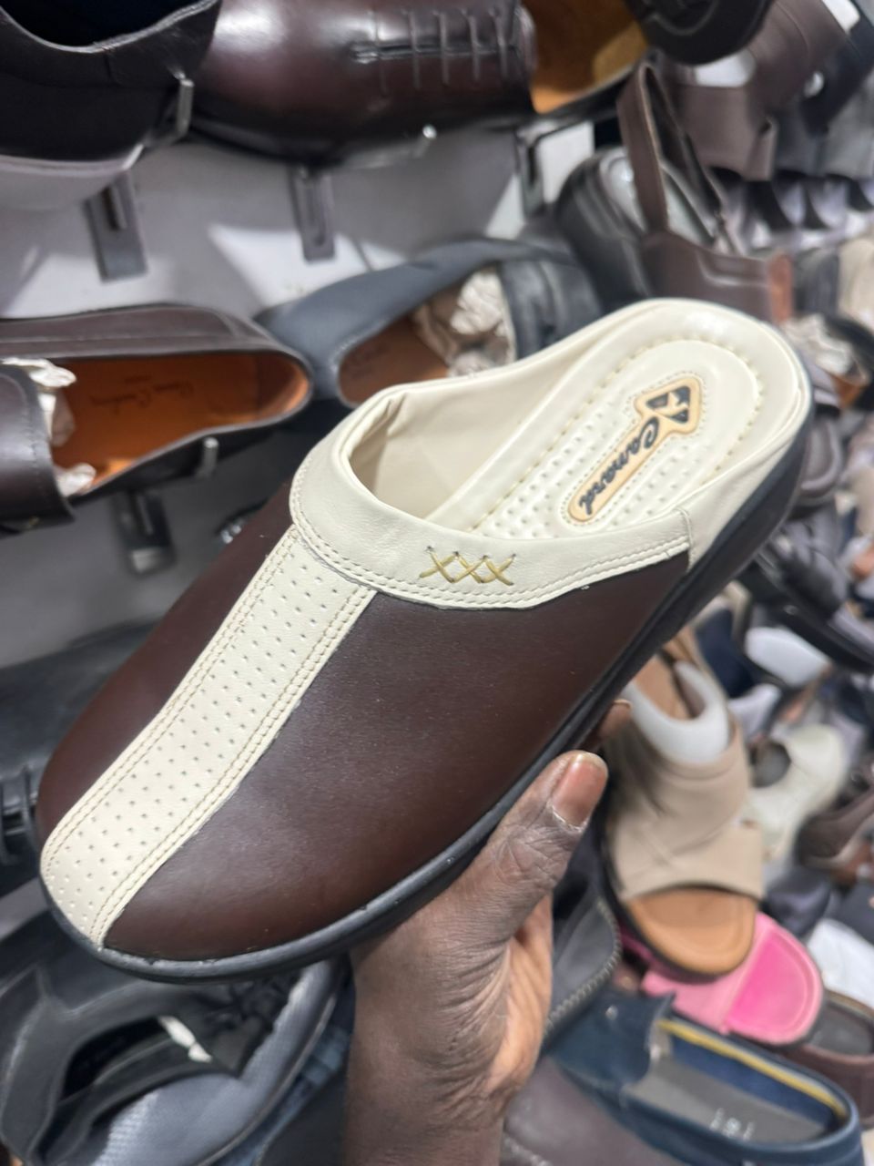 Chaussures homme en cuir confortable