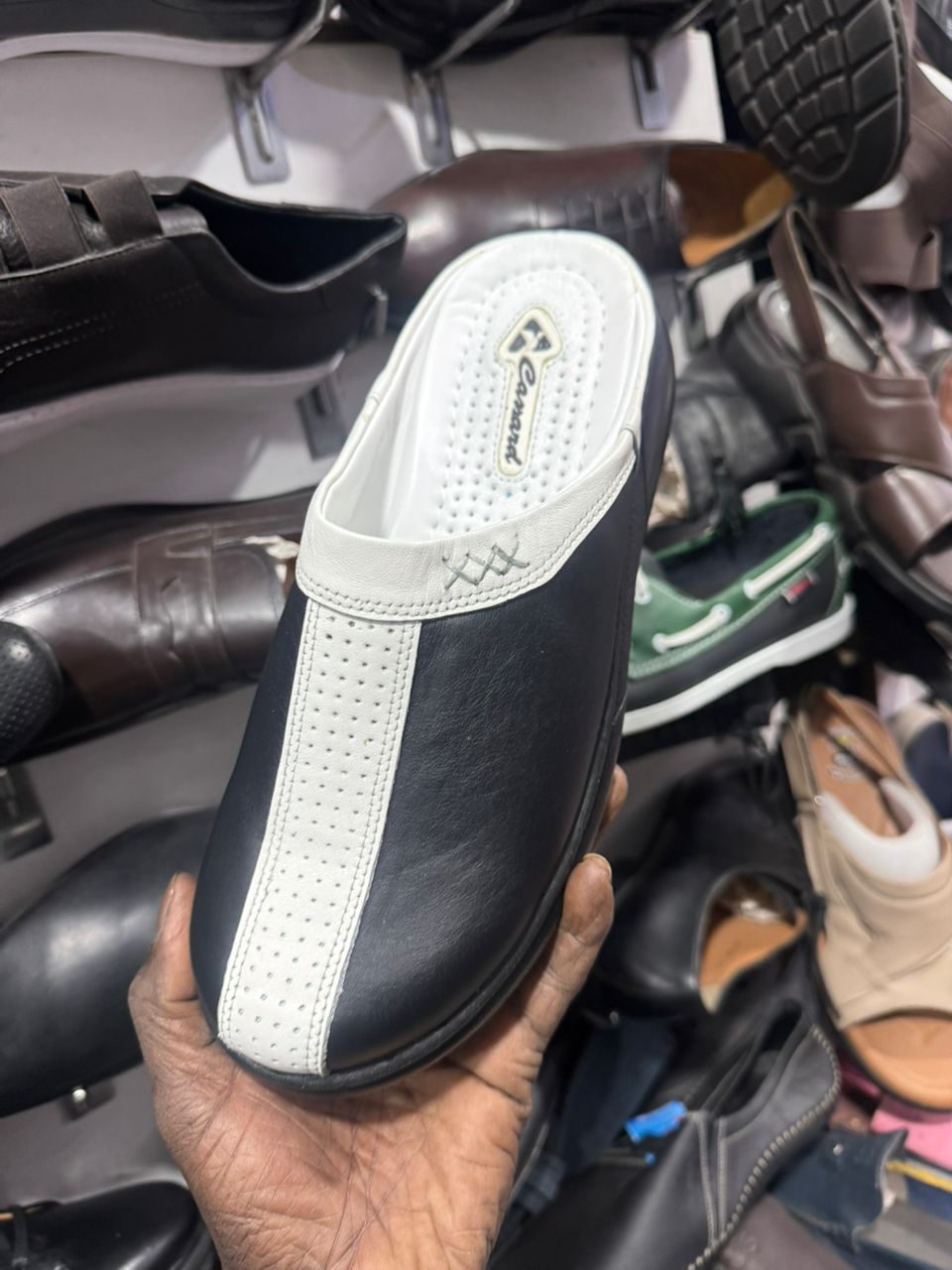 Chaussures homme en cuir confortable