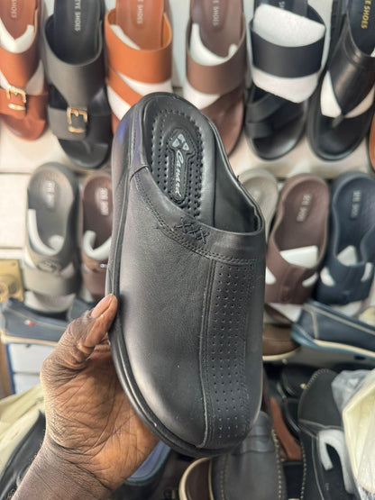 Mocassins en Cuir Noir