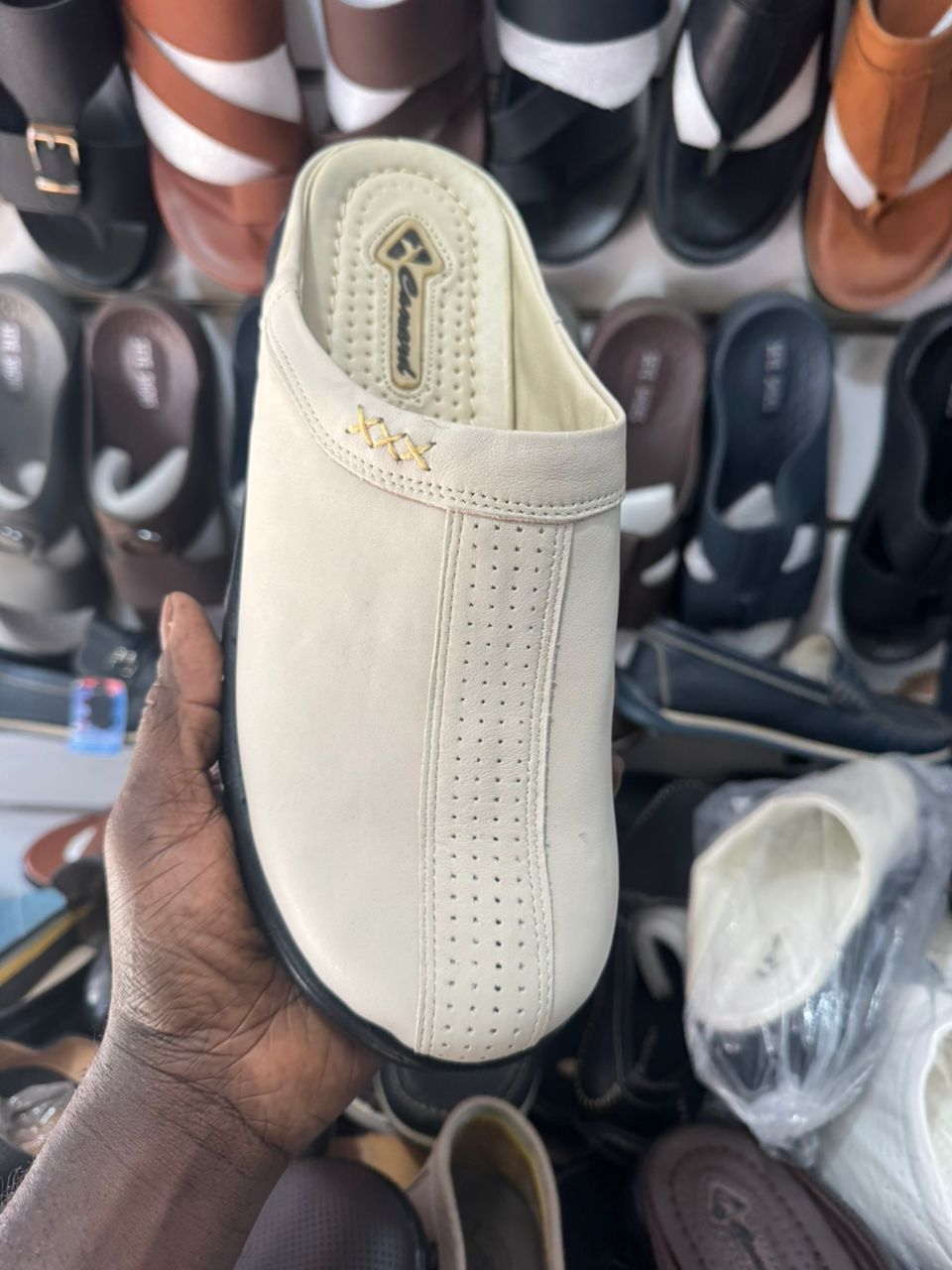 Mocassins en Cuir Noir