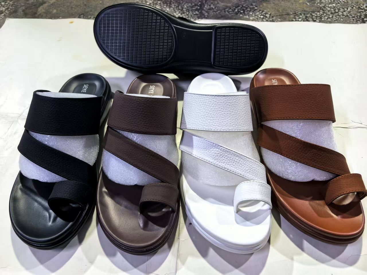 Sandales Homme Luxe à Boucle