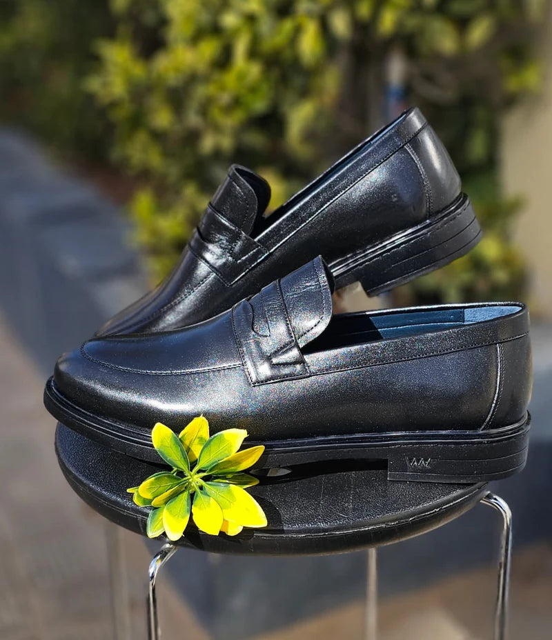 Mocassins Classiques en Cuir Souple